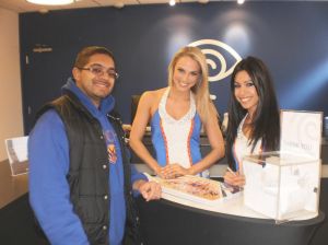 Celebrating the new Time Warner store 1