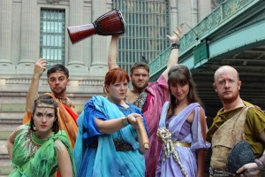 Greco-Roman gods transform Astoria park 1