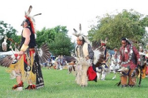Pow-wow pizzaz at Qns. farm 