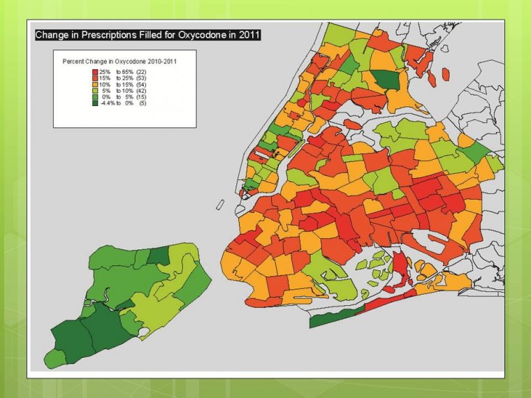 The prescription drug abuse epidemic in NYC
