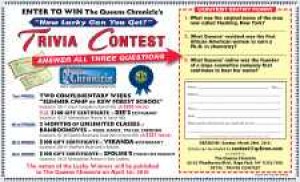 “How Lucky Can You Get?” Trivia Contest 