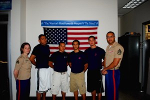 Marine recruits foil robbery attempt 1