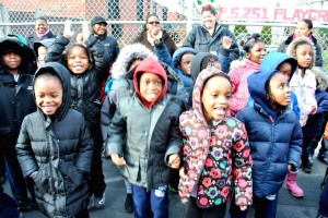 PS 251 playground finally completed 1
