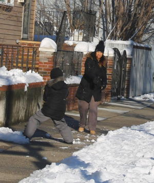 South Queens’ sense of snow  