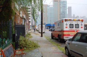 Western Queens feels wrath of Hurricane Sandy 