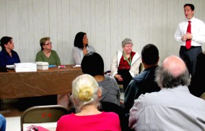 Lindenwood civic’s first post-Sandy meeting  1