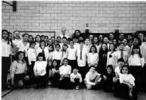 PS 174 Chorus Entertains At City Hall Irish Heritage Festival 