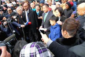 John Liu declares mayoral candidacy 1