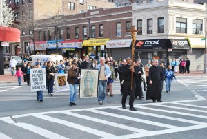 Protesters march against abortion 1