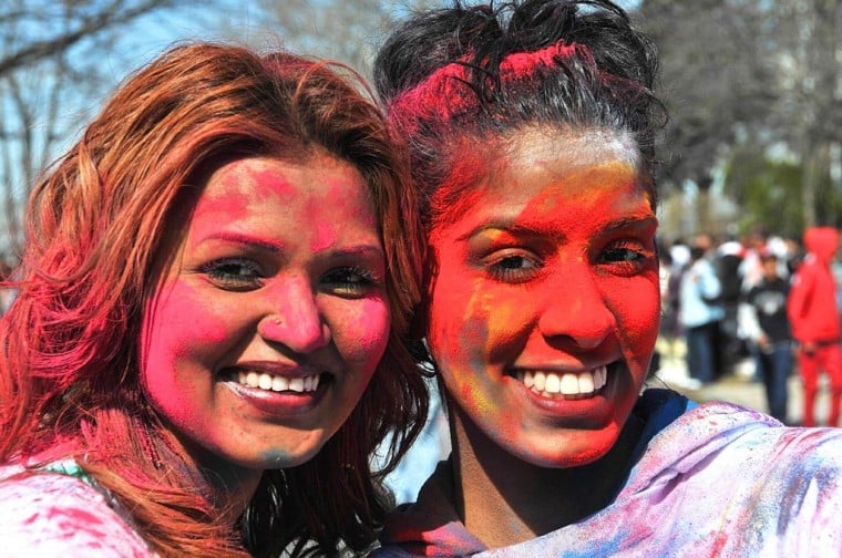 Holy holi! Parade draws thousands