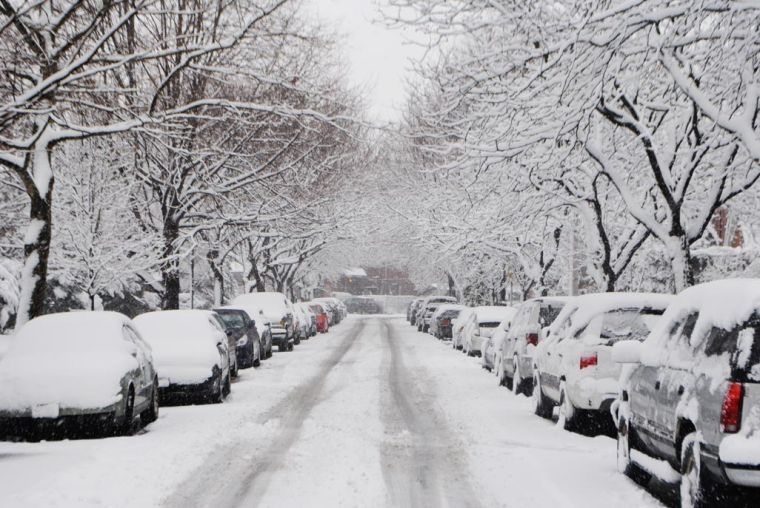 Queens sees a light snowfall 5