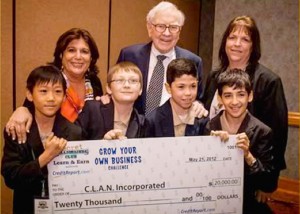 PS 175 kids win Buffett challenge 1