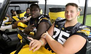 Returning Boettger gives Iowa healthy collection of tackles