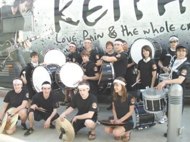 BHS Drumline performs with Urban : Bettendorf News