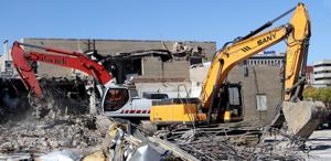 'Seen better days'; Dock demolition begins