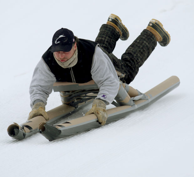 PHOTOS Cardboard Sled Gallery
