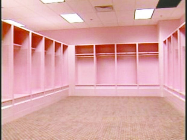 Kinnick Stadiums Pink Visitors Locker Room Gets Critical Look Local