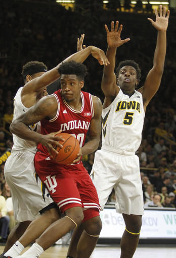 Indiana Iowa Basketball