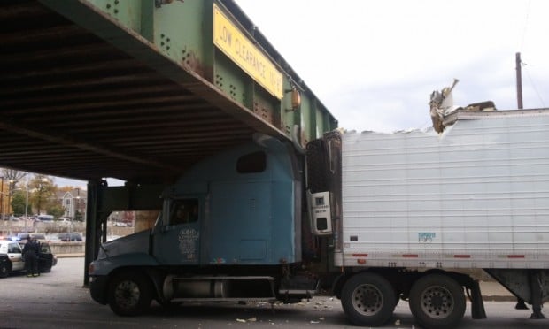 Truck-eating bridge