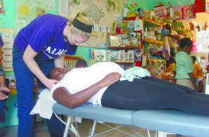 Palmer College students take health care to under-served areas