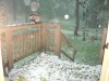 Hail on the deck
