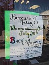 Sturgis signs show rally is coming 