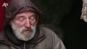 Bosnian Man Living in a Cave