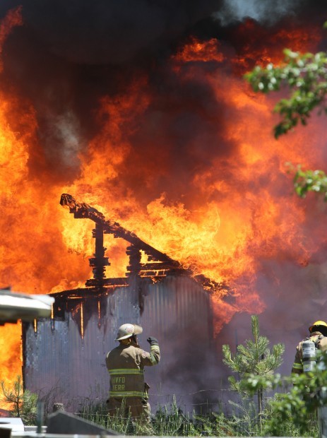 Fire destroys chicken coop | Local News | ravallirepublic.com