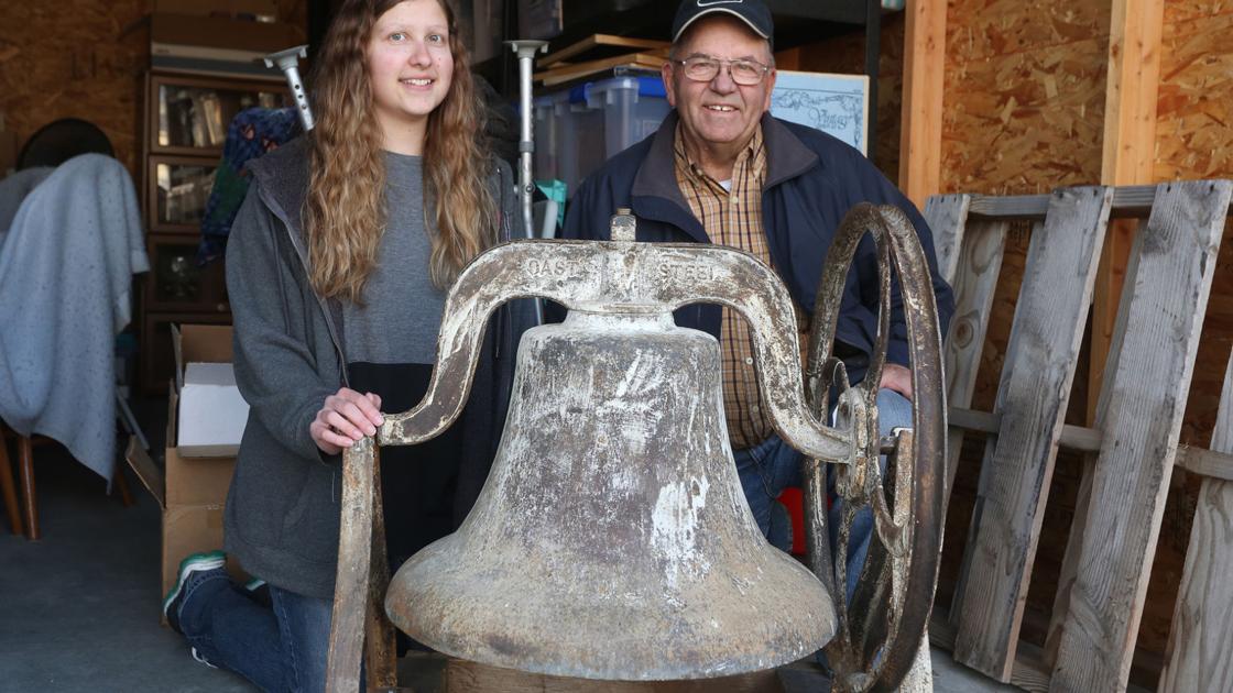 Saving the bell: Stevensville senior hopes to save historic school bell - Ravalli Republic