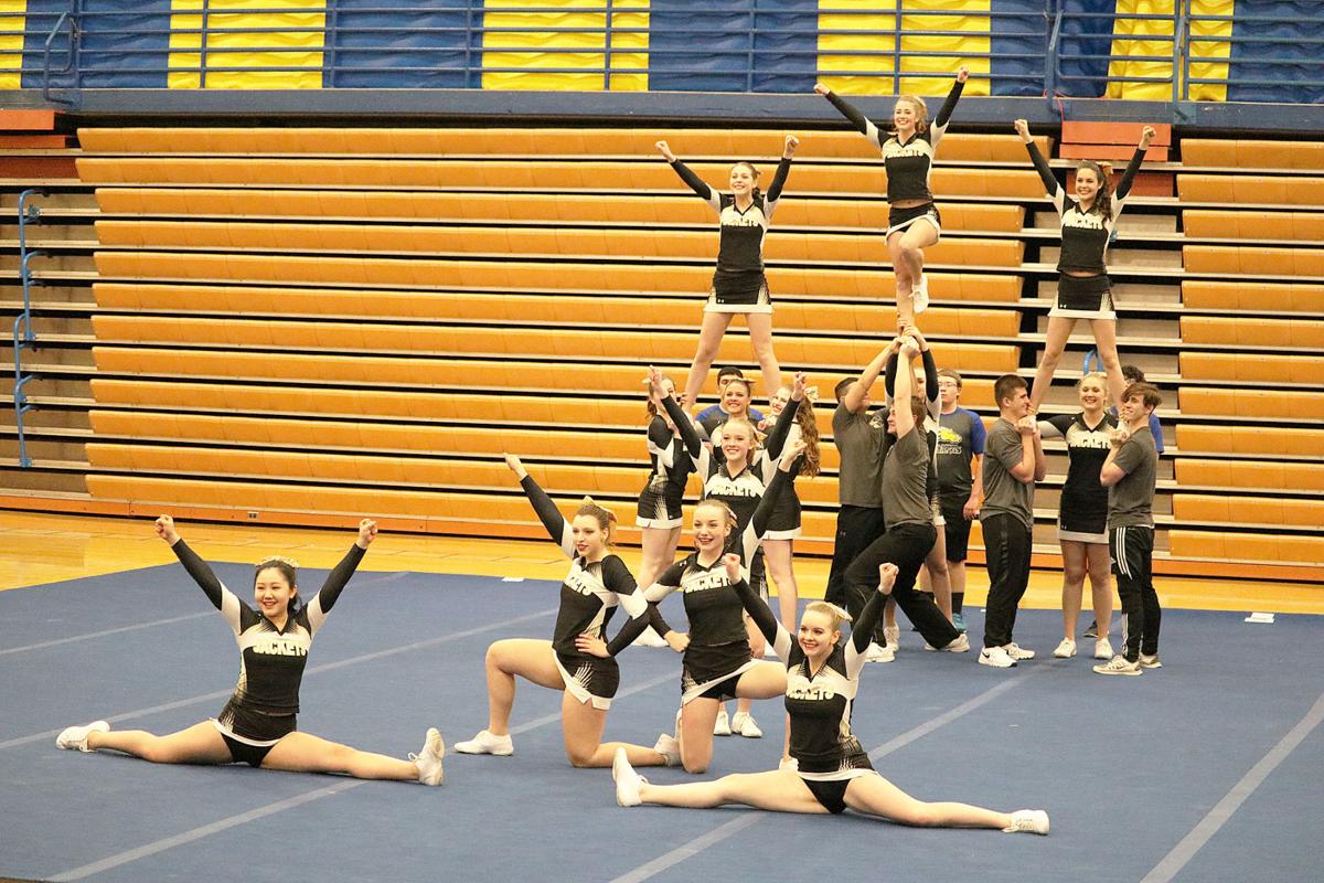 Stevensville High School Cheerleading Team Place First at State