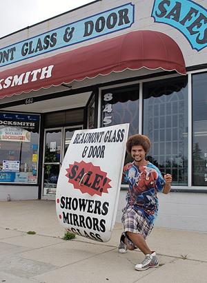 sign twirler