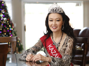 Sharing her culture on the pageant stage
