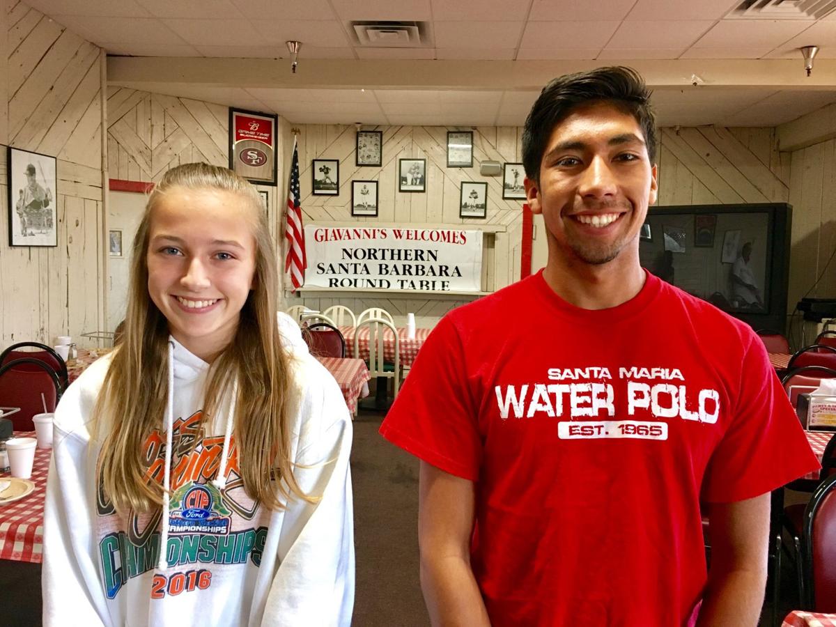 Webb Lopez Earn Round Table Honors Local Santamariatimes Com 111416 Athletes Of The Week Jpg