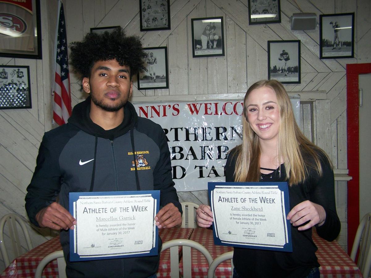 Round Table Salutes A Special Guest Basketball Santamariatimes Com 013017 Garrick Sheckherd Jpg