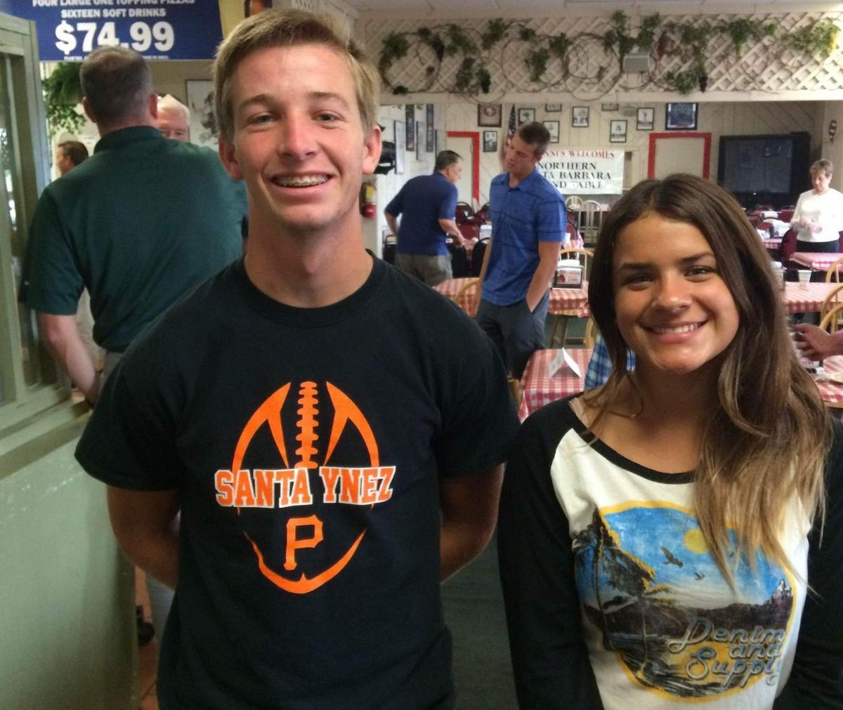 Area Athletes Honored At First Round Table High School Shean And Gonzalez