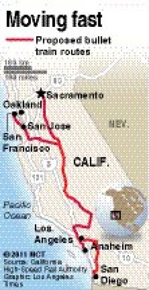 Divergent views on California bullet train - SentinelSource.com ...