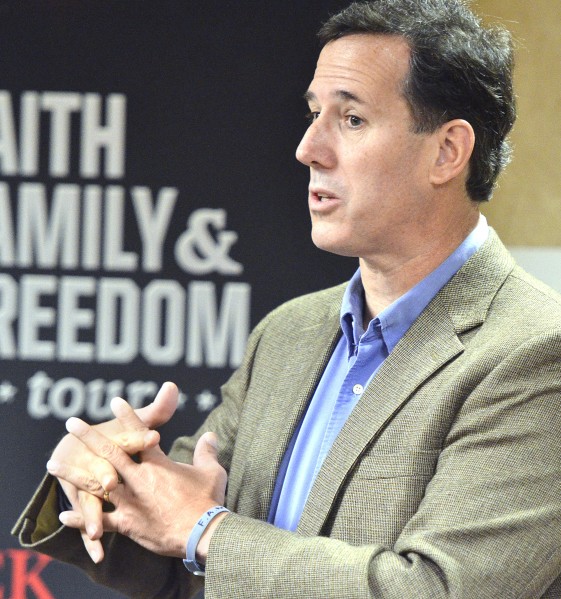 Politically Speaking: Santorum surge ahead? Candidate derides ...