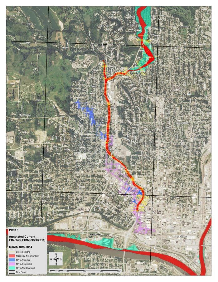 Pdf Click here to see the revised Perry Creek flood zone map