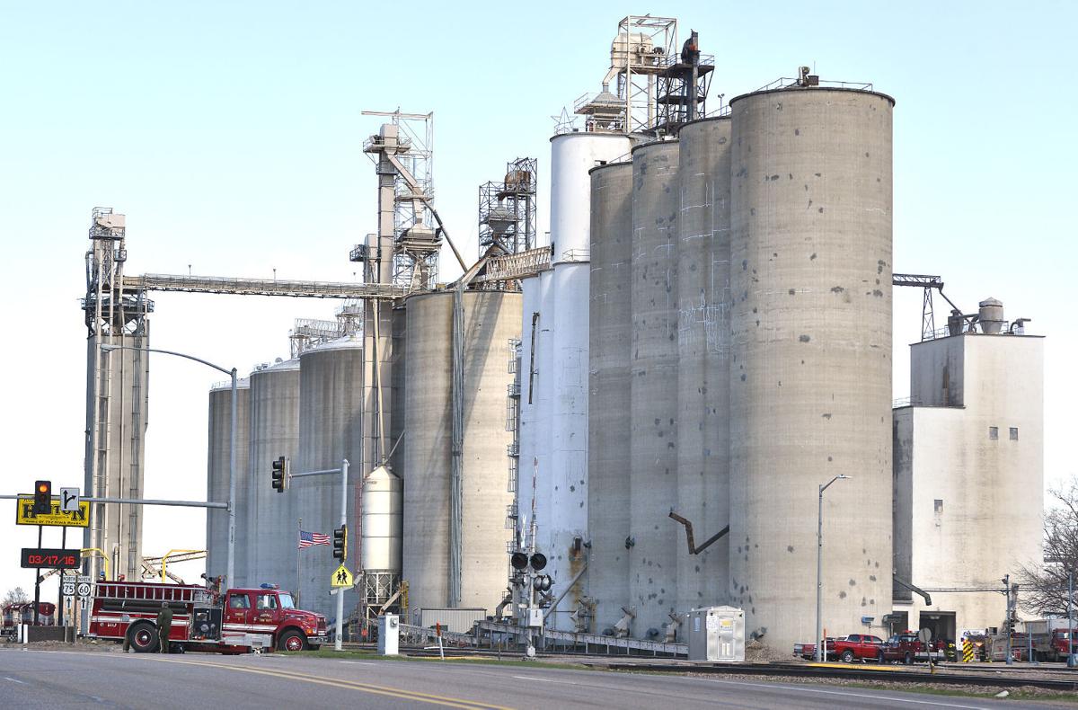 Photos Hinton grain elevator explosion A1