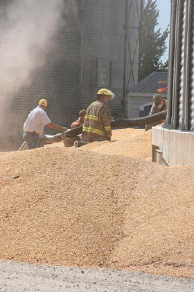 Spencer man dies in grain elevator accident