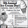 Cleghorn Ice cream Day June 8th, 2013
