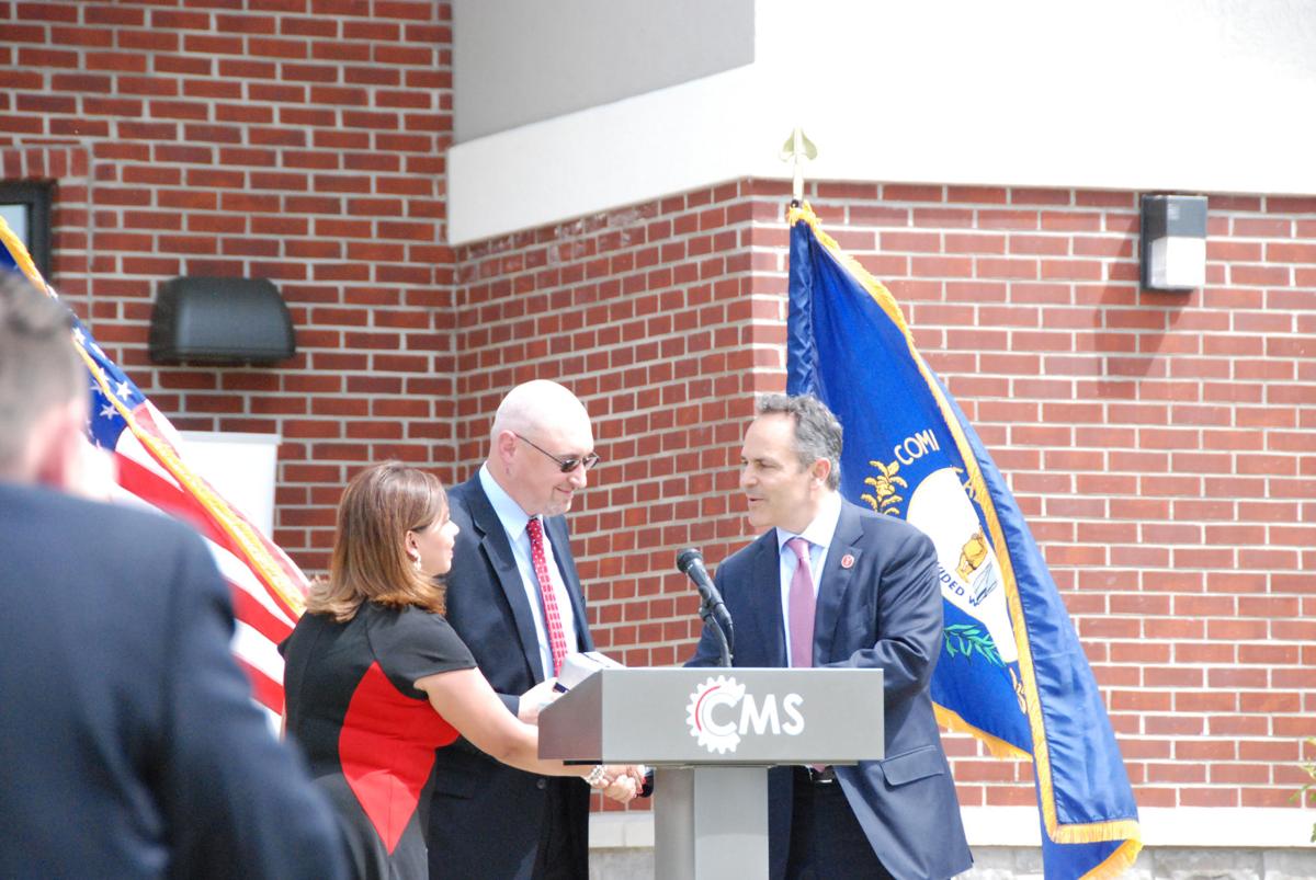 Governor on hand for CMS ribbon cutting