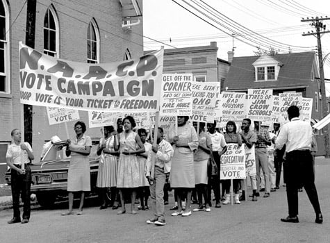 Blacks Marching