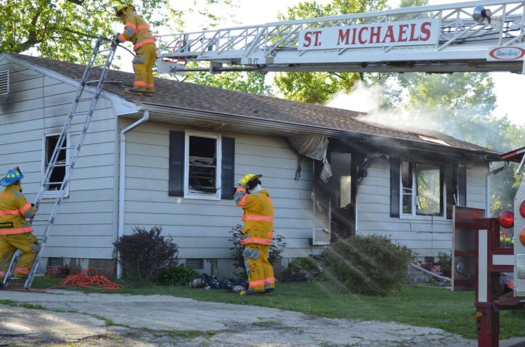 Tuesday fire displaces St. Michaels family Local