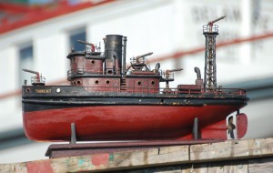 The restored model of the tug Torrent will be unveiled to the public as part ... The restored model of the tug Torrent will be unveiled to the public as part ...
