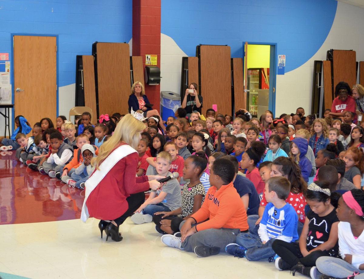 Miss Texas visits Rockbrook Elementary News