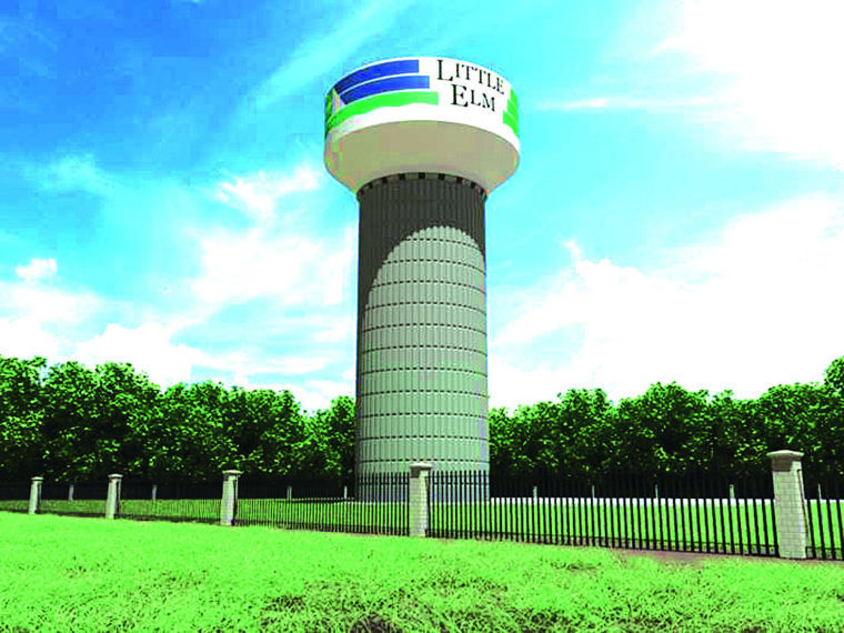 New LE water tower to be introduced March 3 Little Elm Journal