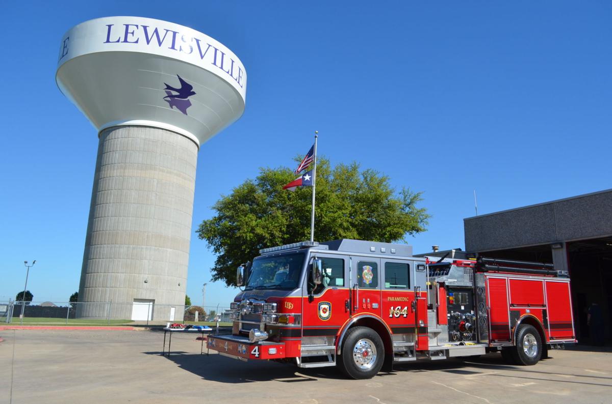 Lewisville debuts new fire engine News