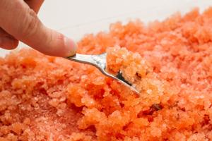 Chill out with fruity granita