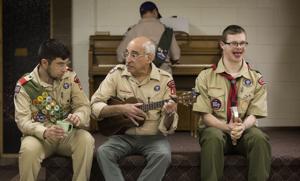 In Boy Scout Troop 419, age doesn't matter; members range from 12 to 50 years old